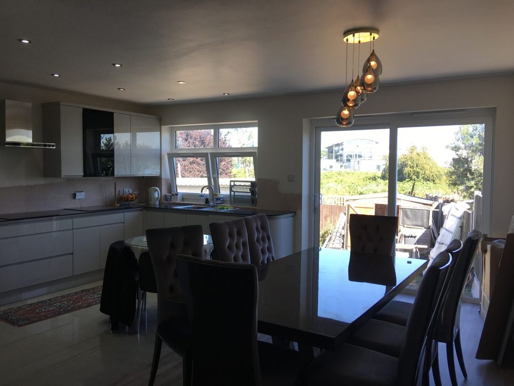 Blake Avenue — Kitchen and dining towards the garden