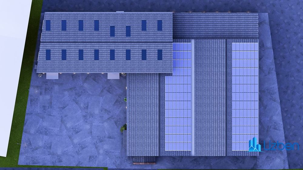 Desborough Park Road — Roof plan