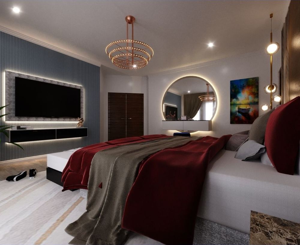 Edmonton Villa — Principal bedroom suite