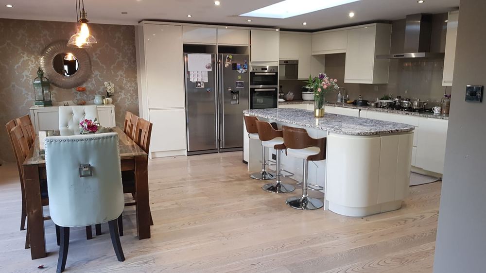 Glenmore Way — Kitchen and dining