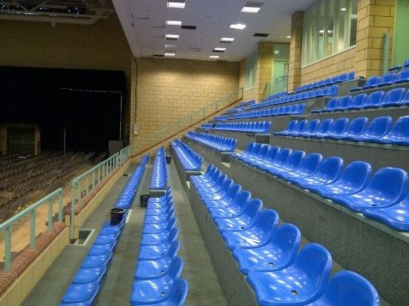 KICC Prayer City — The existing tiered seating, later opened into the main worship space