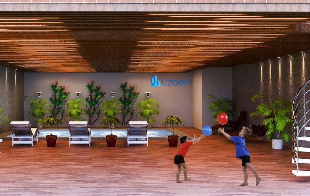 The Meadows — Pool and relaxation area