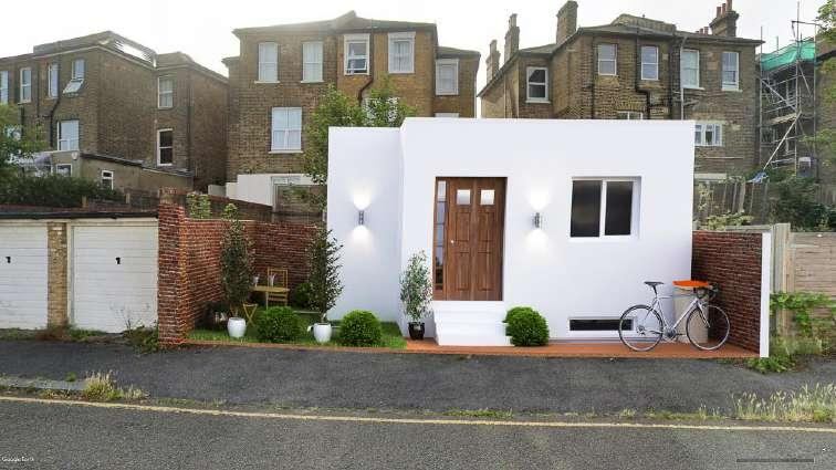 Radford Road — The completed frontage