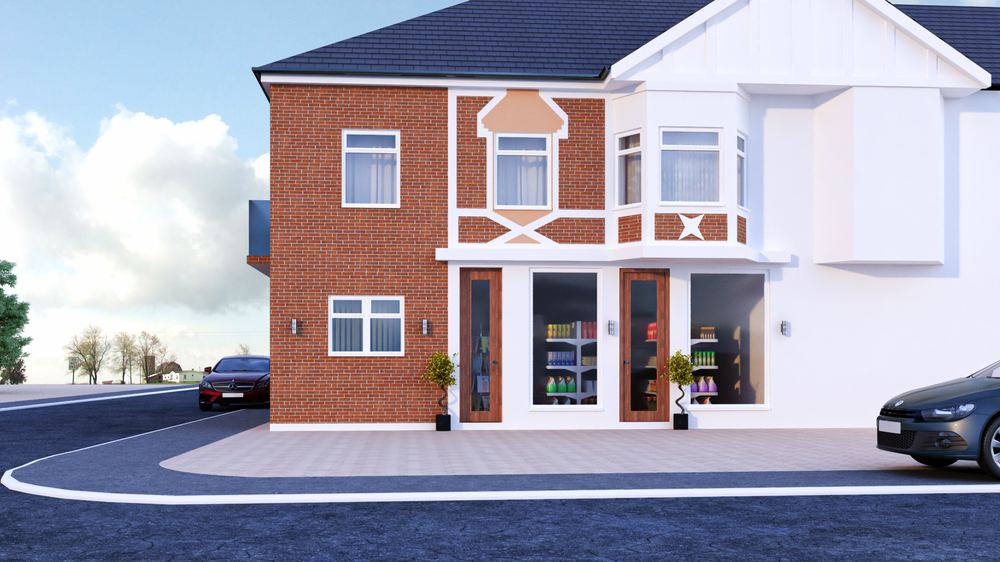207 Reede Road — Enlarged shopfront with flats above