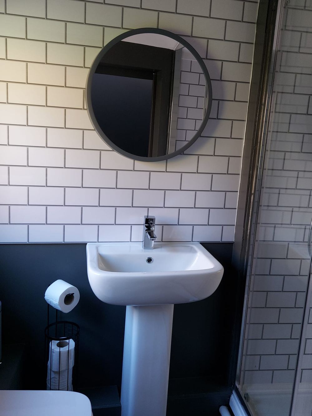 Yarmouth Road — Shower room, metro tiling