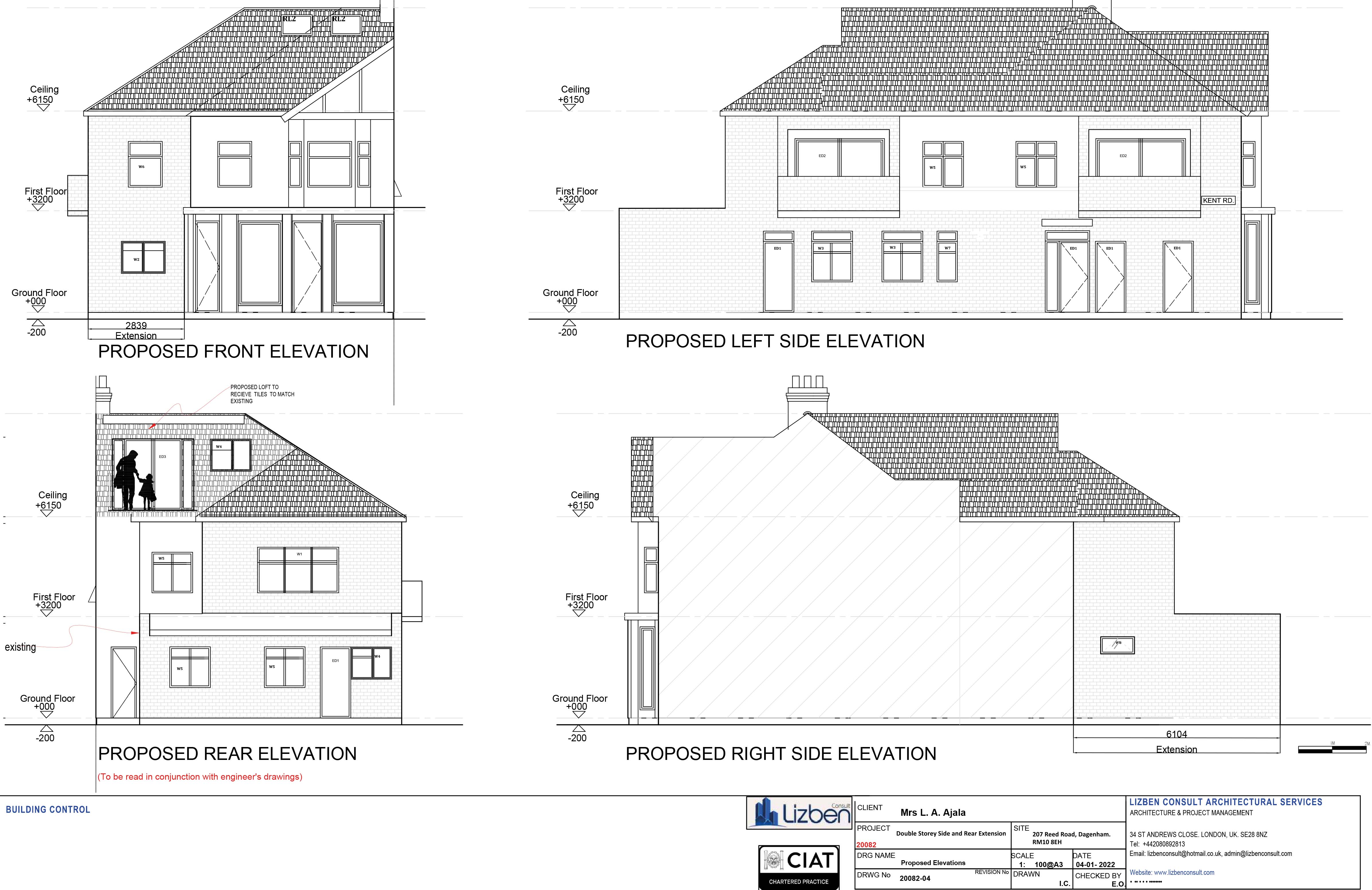 building control and construction drawings